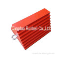 Auto PU Rubber Truck Wheel Chock for Vehicle (TS003-PU)